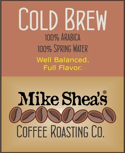 Cold Brew coffee label